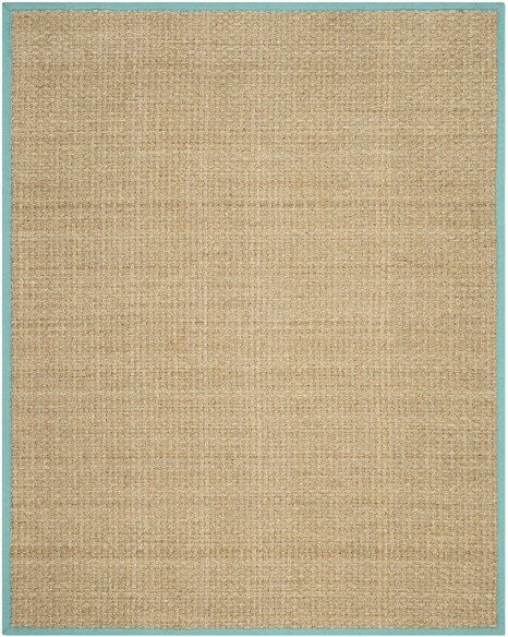 Safavieh Natural Fiber NF114R Natural and Teal