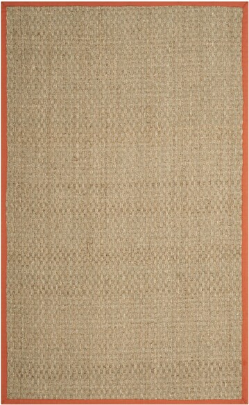 Safavieh Natural Fiber NF114Y Natural and Rust