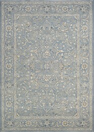 Couristan Sultan Treasures Floral Yazd and Slate Blue Slate Blue 71454646