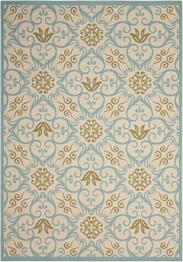 Nourison Caribbean CRB02 Ivory Blue