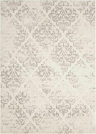 Nourison Damask DAS03 Ivory