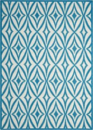 Nourison Waverly Sun and Shade SND19 Azure