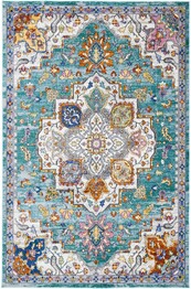 Safavieh Aria ARA102K Turquoise and Ivory