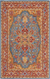 Safavieh Antiquity AT521Q Red and Blue