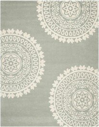 Safavieh Bella BEL121A Grey and Ivory