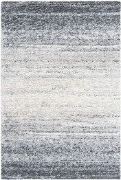 Safavieh Berber Shag BER420F Grey and Charcoal