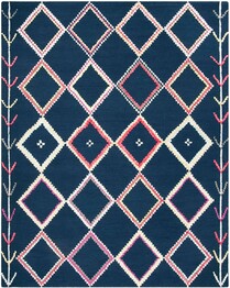 Safavieh Bellagio BLG563N Navy and Multi