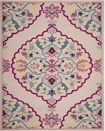 Safavieh Bellagio BLG605E Light Pink and Multi