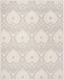 Safavieh Blossom BLM106A Light Grey and Ivory