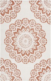 Safavieh Blossom BLM108U Ivory and Pink