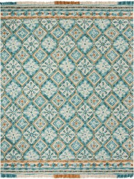 Safavieh Blossom BLM421B Ivory and Teal