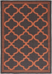 Safavieh Bermuda BMU810H Charcoal and Rust