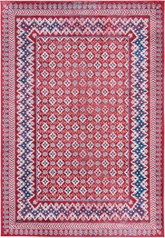 Safavieh Brentwood BNT899Q Red and Ivory