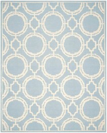 Safavieh Cambridge CAM721B Blue and Ivory