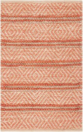 Safavieh Cape Cod CAP845P Orange and Natural