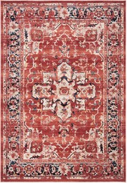 Safavieh Charleston CHL411Q Red and Ivory