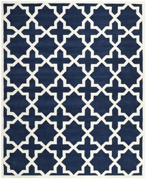 Safavieh Chatham CHT732C Dark Blue and Ivory