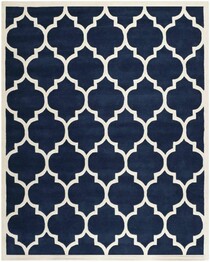 Safavieh Chatham CHT733C Dark Blue and Ivory