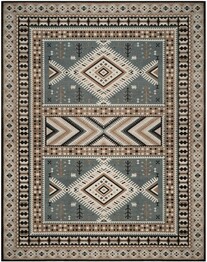 Safavieh Classic Vintage CLV511B Slate and Beige