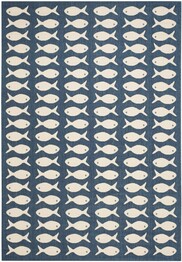 Safavieh Courtyard CY6013268 Navy and Beige