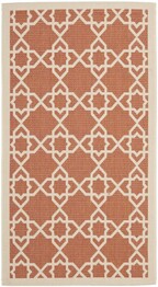 Safavieh Courtyard CY6032-241 Terracotta and Beige