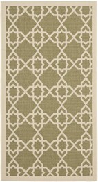 Safavieh Courtyard CY6032-244 Green and Beige