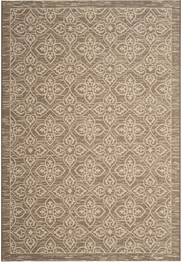 Safavieh Courtyard CY606607921 Dark Beig and Beige