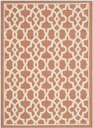 Safavieh Courtyard CY6071-241 Terracotta and Beige