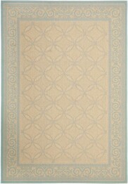 Safavieh Courtyard CY6107-15 Cream and Aqua