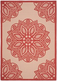 Safavieh Courtyard CY6139238 Beige and Red