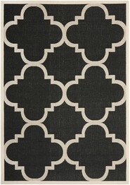 Safavieh Courtyard CY6243-266 Black and Beige