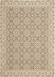 Safavieh Courtyard CY6550-22 Brown and Creme