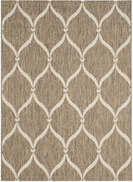 Safavieh Courtyard CY6654232 Brown and Beige