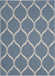 Safavieh Courtyard CY6654233 Blue and Beige