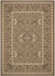 Safavieh Courtyard CY6727-22 Brown and Creme