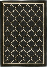 Safavieh Courtyard CY6889-26 Black and Creme