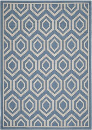 Safavieh Courtyard CY6902243 Blue and Beige