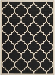 Safavieh Courtyard CY6914-266 Black and Beige