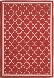 Safavieh Courtyard CY6918-248 Red and Bone