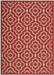 Safavieh Courtyard CY6926-248 Red and Bone