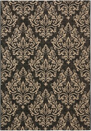 Safavieh Courtyard CY6930-26 Black and Creme