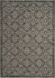 Safavieh Courtyard CY806637621 Black and Light Grey