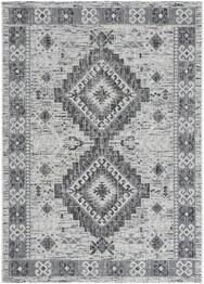 Safavieh Courtyard CY854637612 Light Grey and Charcoal