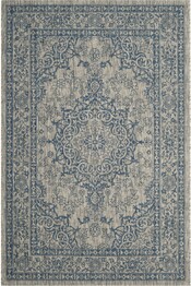 Safavieh Courtyard CY867936812 Grey and Navy