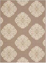 Safavieh Courtyard CYW2432B Beige and Yellow