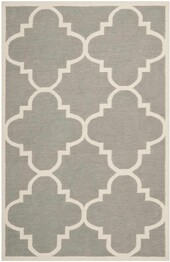 Safavieh Dhurries DHU633B Grey and Ivory