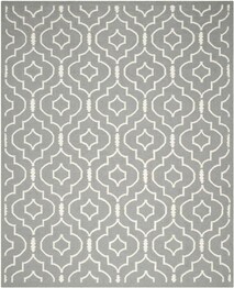 Safavieh Dhurries DHU637B Grey and Ivory