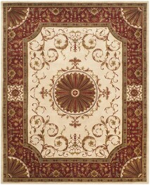 Safavieh Empire EM459A Ivory and Red