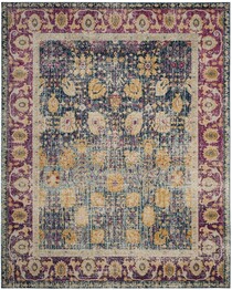 Safavieh Granada GRA350A Blue and Fuchsia