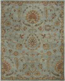 Safavieh Heritage HG274A Light Blue and Multi